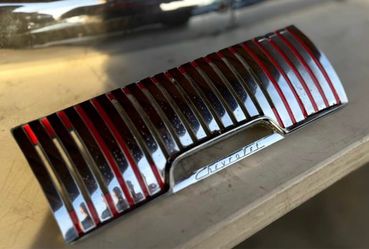 1951-52 Chevy deluxe dash chrome