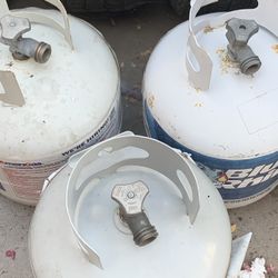 BlueRhino, AmeriGas, And Blank Propane Tanks