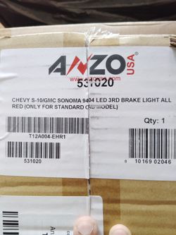 '94-'04 Chevy S-10/GMC Sonoma LED 3rd brake light  All Red
