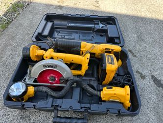 DeWalt 18V Cordless Tool Combo Kit – Circular Saw & Reciprocating Saw