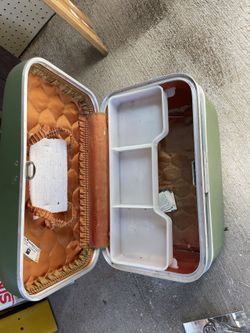 Vintage Makeup Luggage