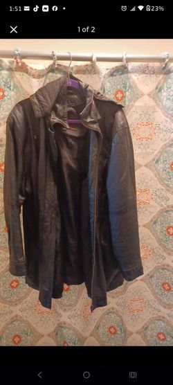 Leather jacket 2xl