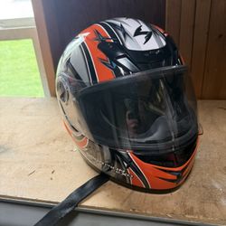 Scorpion Exo Motorcycle Helmet, Boots And Gloves