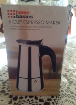 Home basic 6cup espresso maker
