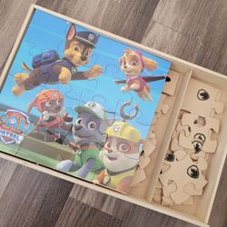 Paw Patrol Wooden Puzzels 