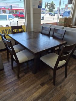 Brinley 7pc dining set