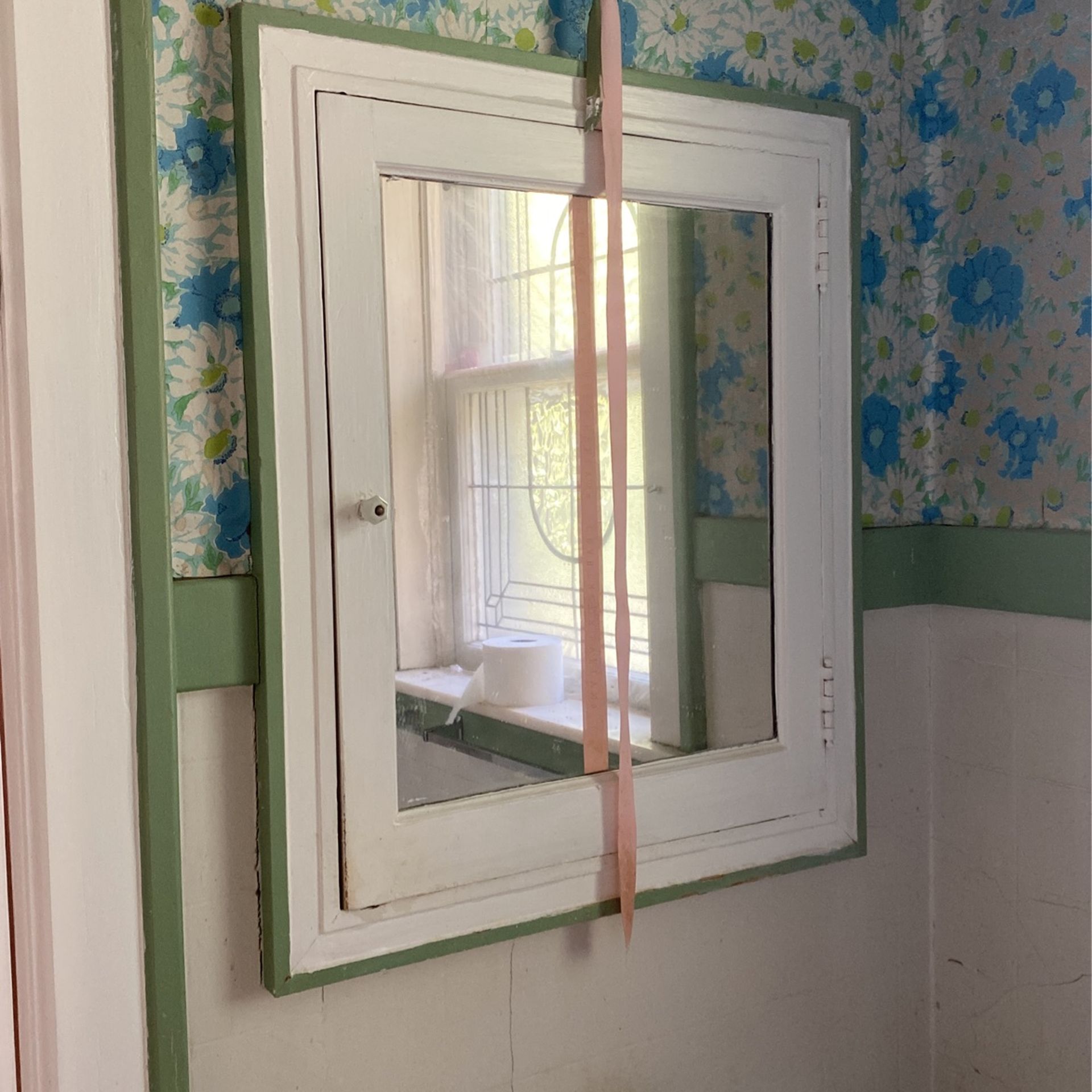 Vanity Inset Mirror With Shelves 