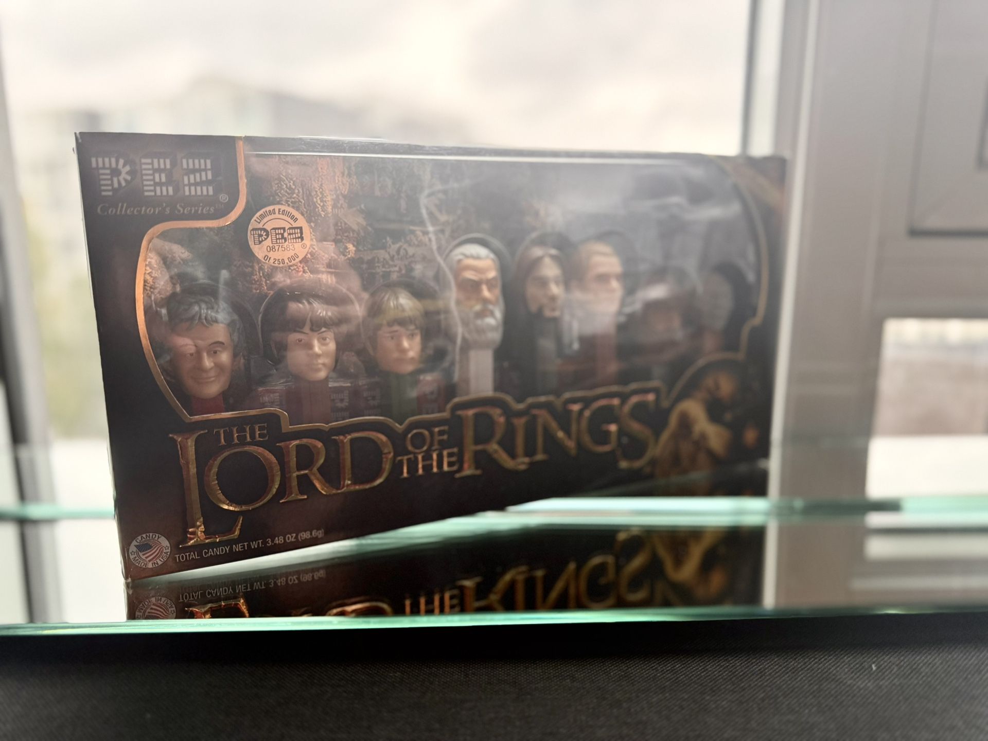 Lord Of The Rings pez set collectors edition 2011 never opened 