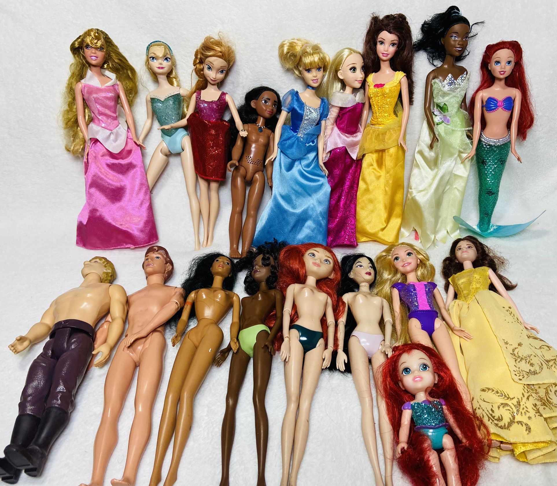 18 Disney Princess Disney Dolls Disney Barbie Sized Dolls