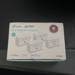 Kasa Smart Wi-Fi Plugs - 4 Pack