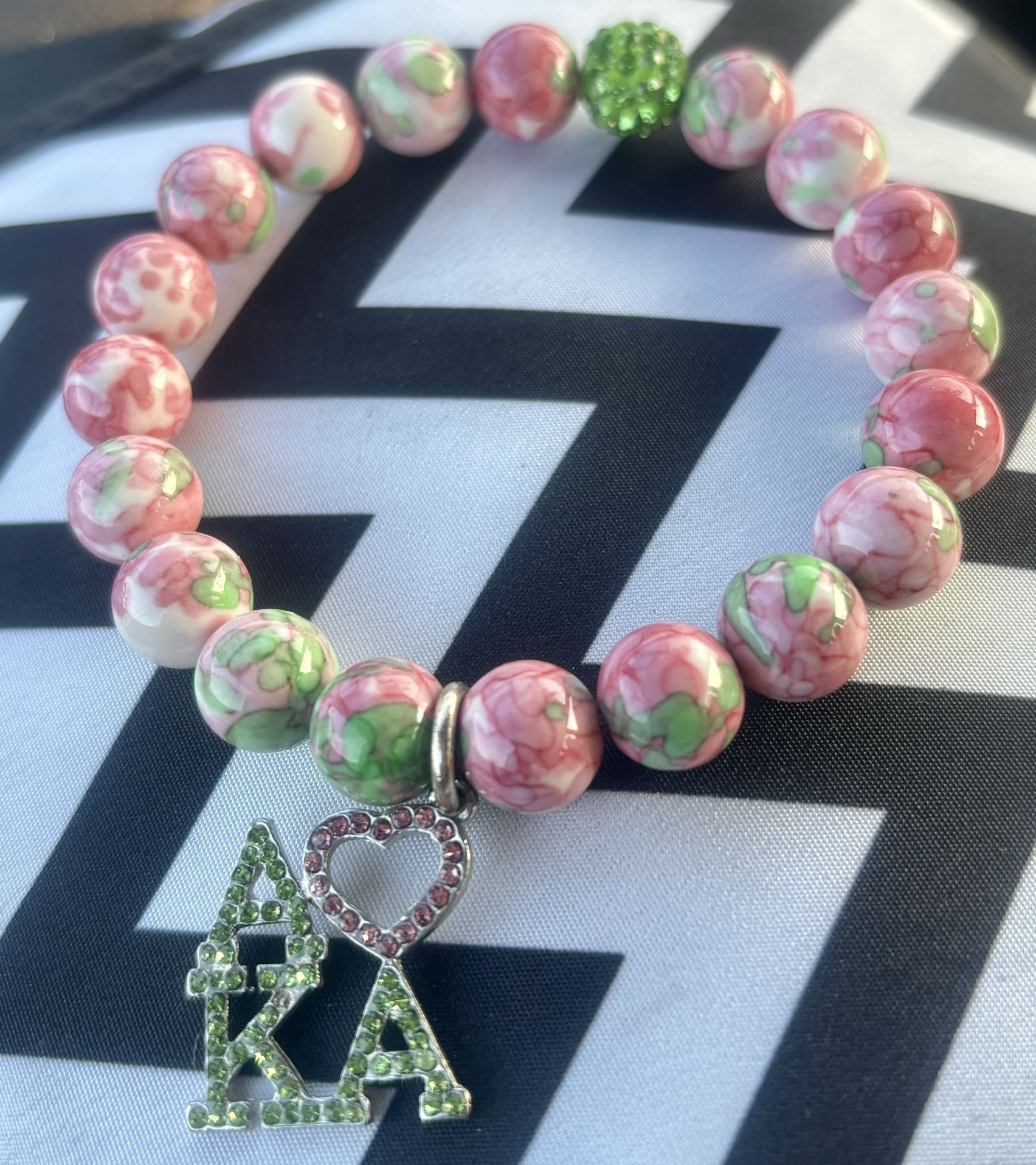 Sorority Bead Bracelet