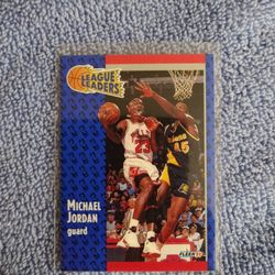 Michael Jordan 1991 Fleer Card