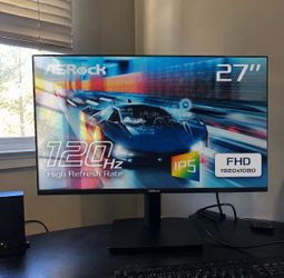 ASRock Gaming Monitor 27in 120Hz IPS FHD