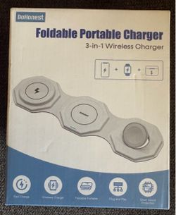 DoHonest 3-in-1 Foldable Wireless Charger