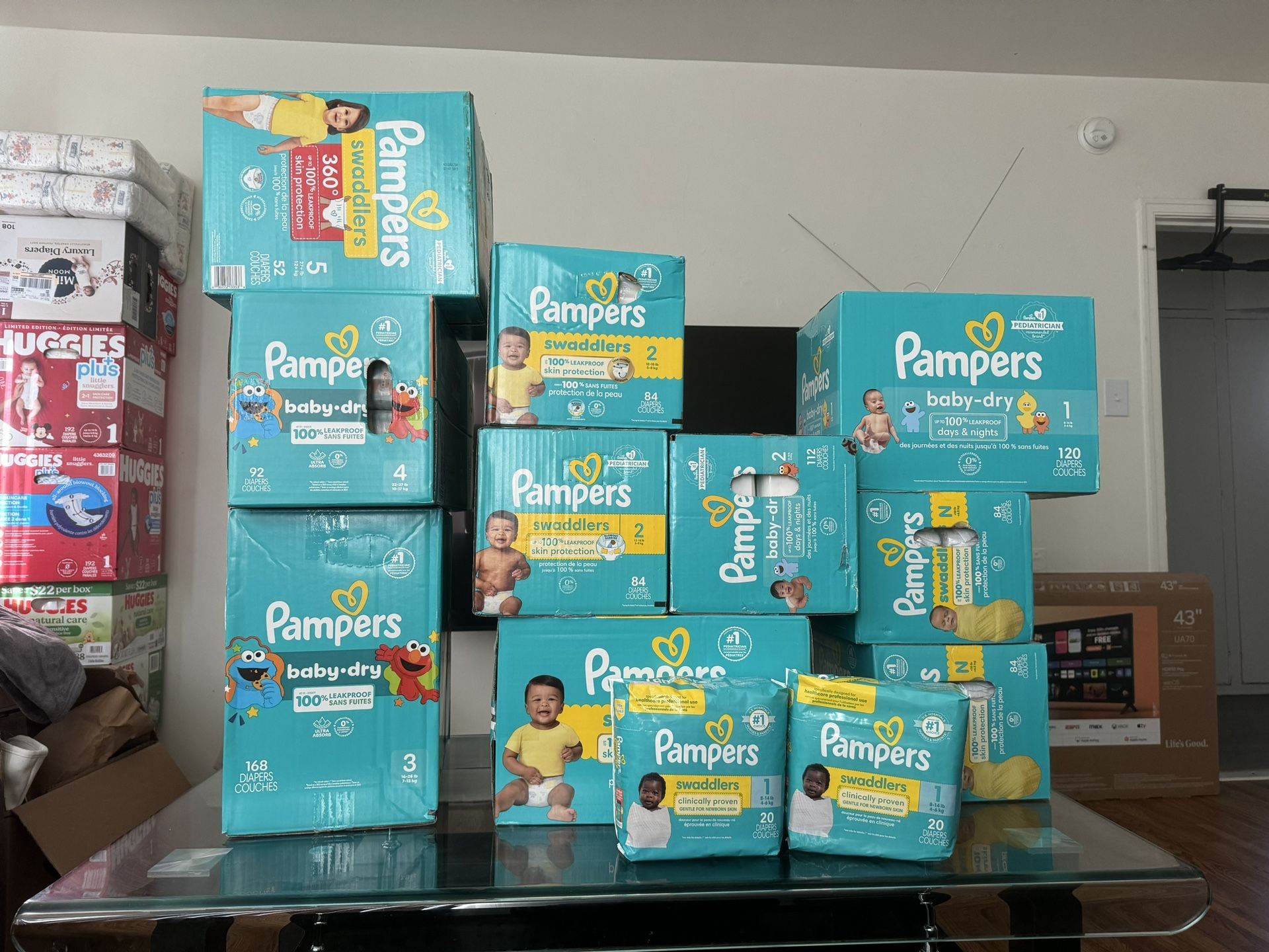 Brand New Pampers 