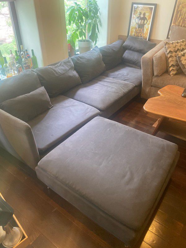 Modern Gray Couch