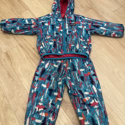 Patagonia Toddler Jacket And Pants Reversible Set 2T