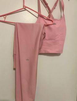 Alo original pink set
