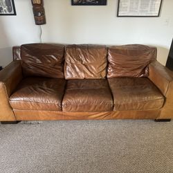 Leather Living Room Sofa