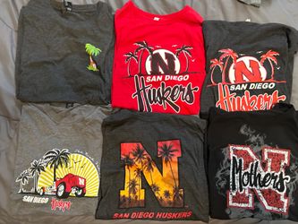 Men’s XL San Diego Cornhuskers T-shirts
