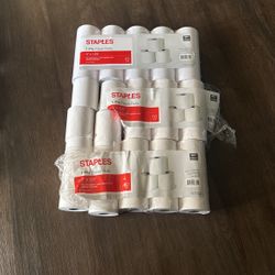 Staples 1ply Bond Paper Rolls