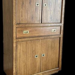 MCM Solid Wood Dresser / TV Cabinet American Of Martinsville 