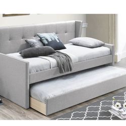 Twin/twin Size Bed Frame With Mattress Included