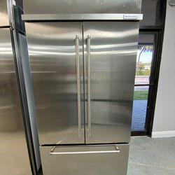 Kitchenaid Stainless steel Built-In (Refrigerator) 42 1/4 Model KBFN502ESS - A-00002607