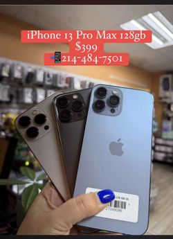 Huge Sale 🔥 iPhone 13 Pro Max  128 Gb Unlocked $399