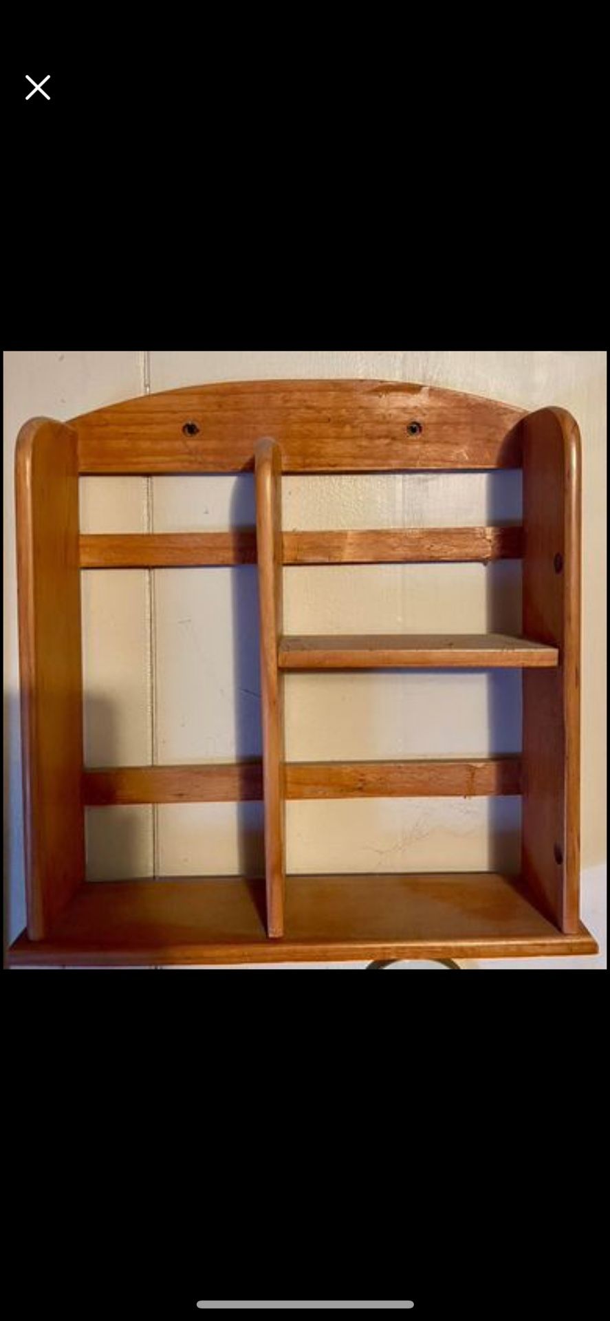 vintage solid wood Shelf