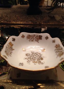 Lovely Hand Painted French Candy Dish