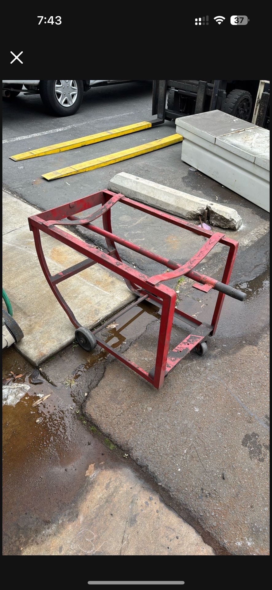 Drum Dispenser Cradle