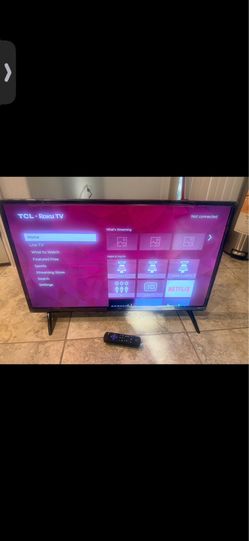 43” TCL TV for sale