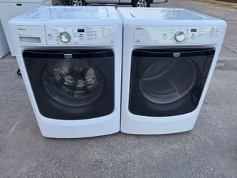 Maytag washer and electric dryer