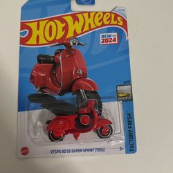 Vespa 90 Ss Super Sprint Hotwheel 