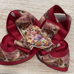 5” Tangled Hair Bow 