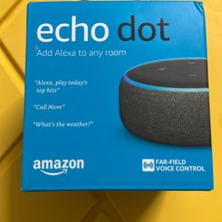 Brand new Alexa Echo Dot Black