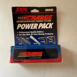 NOS SKIL Flexicharge Interchangable Power Pack