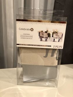 Mr & Mrs - Chair Signs - Wedding - Bridal