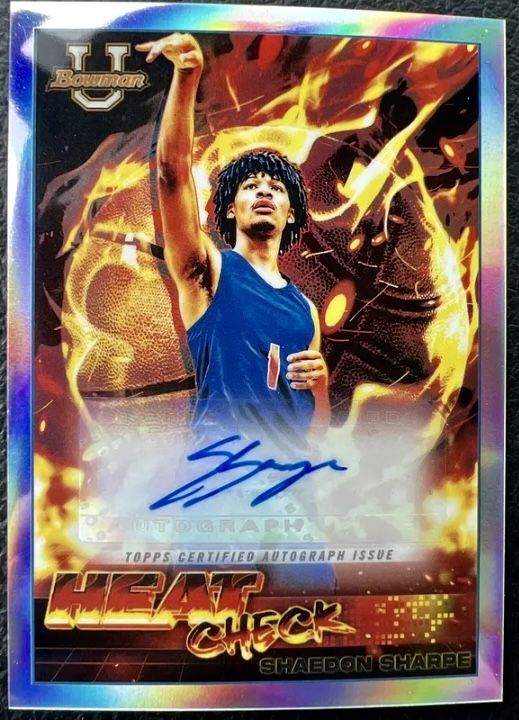 SHAEDON SHARPE HEAT CHECK RC AUTO #/99