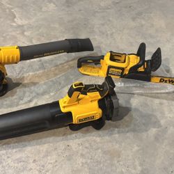 Dewalt Chains Saw And Blowers 