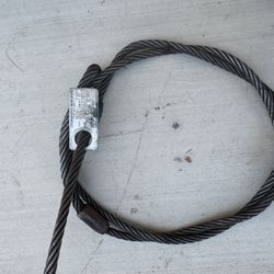 1/2” X 8’ Wire Rope Sling