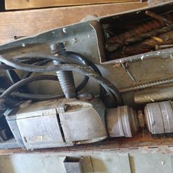 Metabo Impact Drill, Metal Tool With Metal Case And Bits