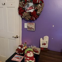 Red Christmas Truck Bundle