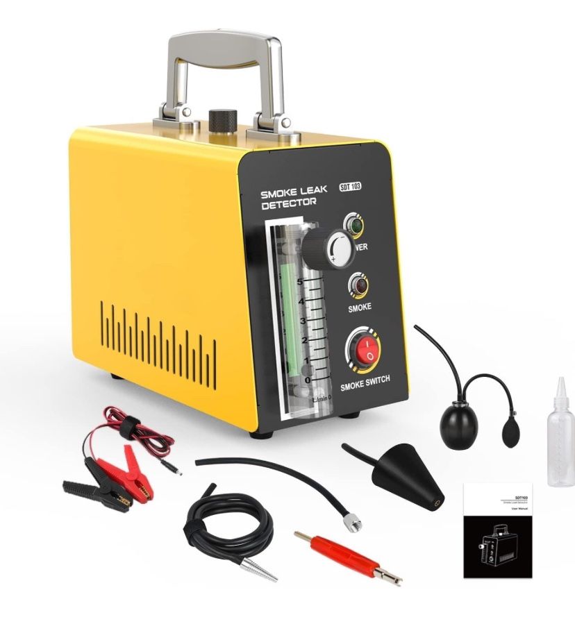 Smoke Leak Detector EVAP Smoke Machine Smoke Tester Fuel Leak Detectors Car PIPE Leakage Tester