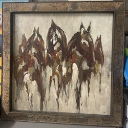 Painting horse