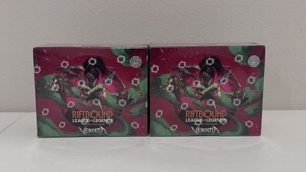 Riftbound League of Legends TCG Vendetta Booster Box - Sealed