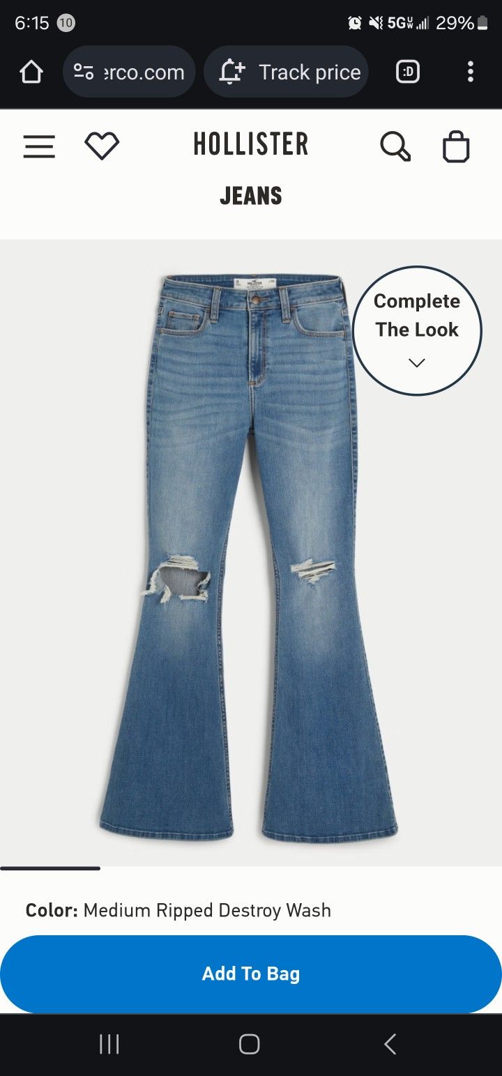 Hollister Vintage Flare Jeans