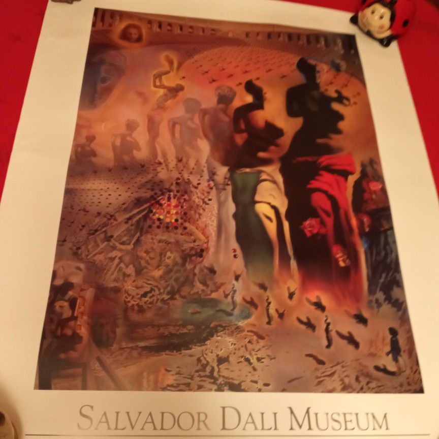Vintage 1990 Salvador Dali Museum Prints