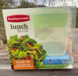 Rubbermaid Lunch Blox Salad Kit NEW SEALED